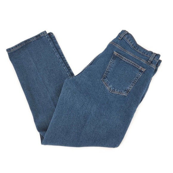 Saddlebred Mens Jeans 38x32 Blue Classic-Fit Straight Comfort Stretch - Picture 1 of 8
